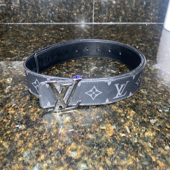 Louis Vuitton Monogram Belt (Black/Grey) - Picture 3 of 8